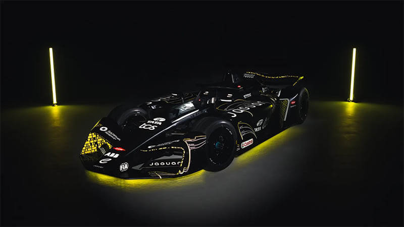 «Jaguar TCS Racing» представила опытный образец болида «GEN4» с тестовой раскраской
