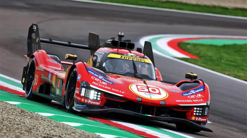«Ferrari» задала темп в прологе WEC, заняв первые три места в Имоле