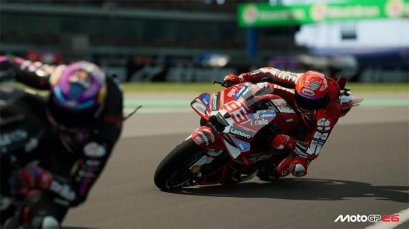 MotoGP 26: трейлер о новой физике управления, динамической оценке гонщиков и многом другом