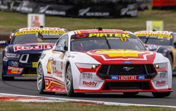 supercars race taupo kostecki dick johnson racing ford