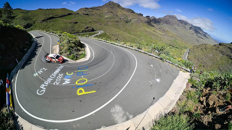 Ожье возглавил доминирование «Toyota» на Ралли Канарских островов