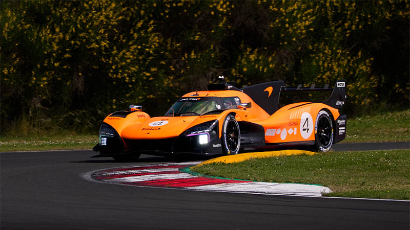 McLaren MCL HY test wec2