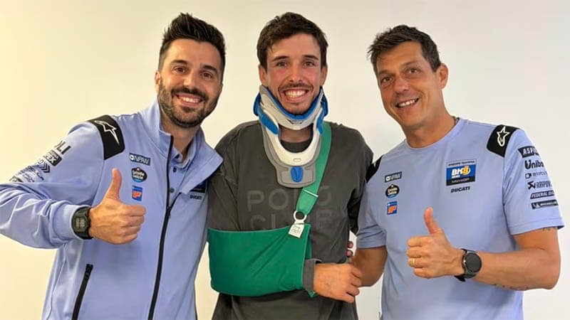 Алекс Маркес пропустит как минимум два следующих этапа MotoGP после аварии в Барселоне