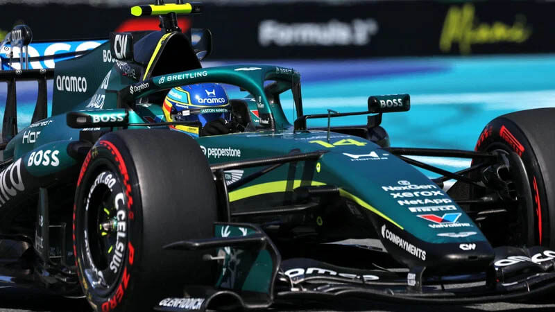 «Aston Martin» довольна финишем в Майами: «Теперь машина ведет себя нормально»