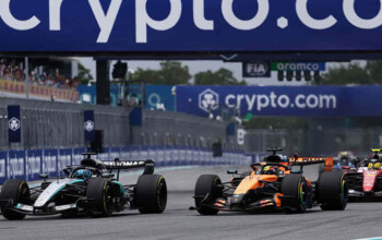 f1 russell mercedes miamigp race