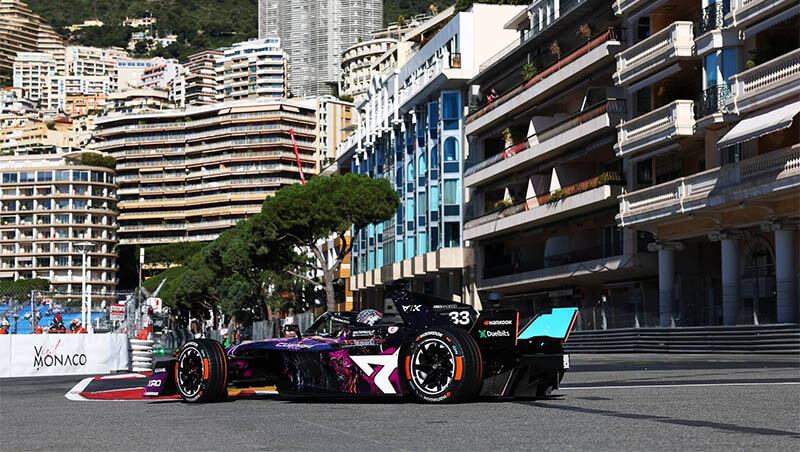 Тиктум взял поул для второй гонки E-Prix Монако