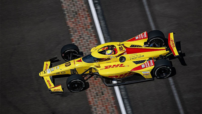 Палоу возглавил первый тренировочный день Indy-500
