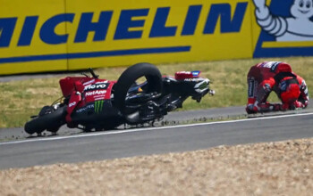 motogp marquez sprint crash ducati frenchgp