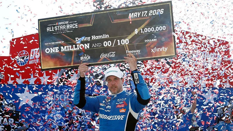 nascar dover all star race hamlin jgr nascar dover all star race hamlin jgr