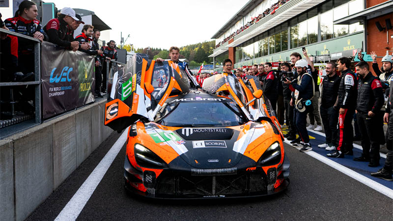 wec 6h spa race mclaren garage59 lmgt3