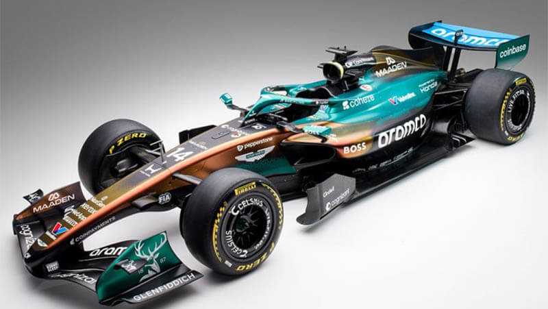 «Aston Martin» представил эффектную ливрею для Гран-при Монако