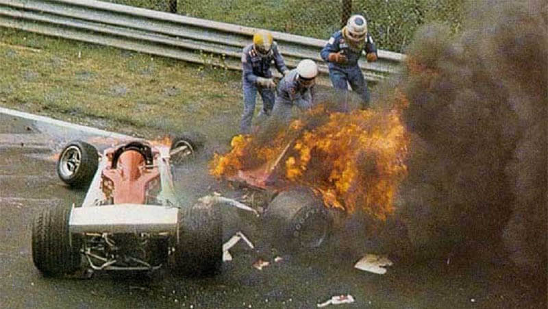 f1 edwards crash lauda nurburgring f1 edwards crash lauda nurburgring