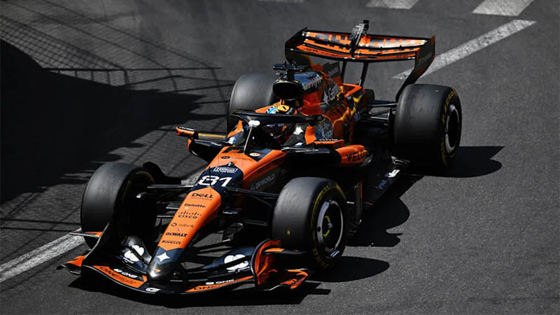 Пиастри принес очки для «McLaren» в Монако, Норрис сошел
