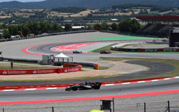 f1 mercedes russell fp3 barcelonagp