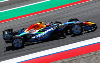 f1 racing bulls race barcelonagp lawson