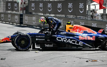 f1 red bull hadjar crash monacogp