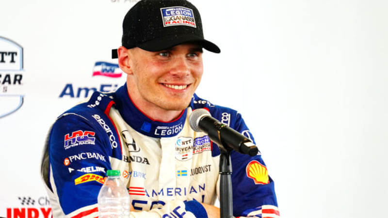 Обладатель награды «Новичок года IndyCar-2024» стал пилотом-развития «Honda»