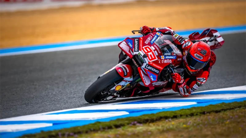 Марк Маркес задает темп в первой тренировке MotoGP в Венгрии
