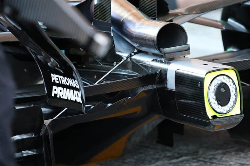 mercerdes car update fia austriangp1
