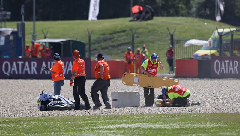 Альдегер заявил, что не будет участвовать в гонках MotoGP до конца лета