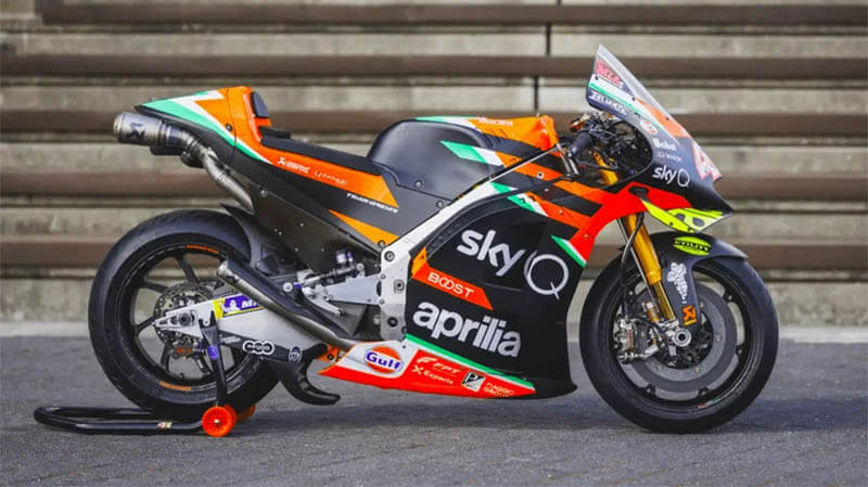 Один из самых важных мотоциклов «Aprilia» в истории MotoGP будет выставлен на аукцион