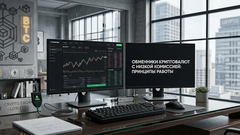 Обменники криптовалют с низкой комиссией: принципы работы