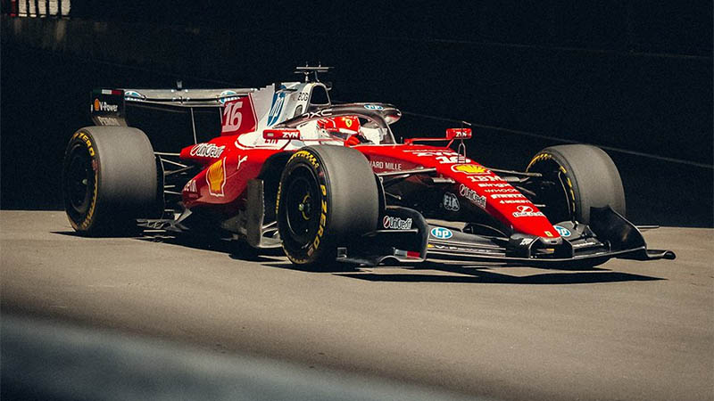 «Ferrari» завершила съемочный день на новой трассе Мадринг в Формуле-1