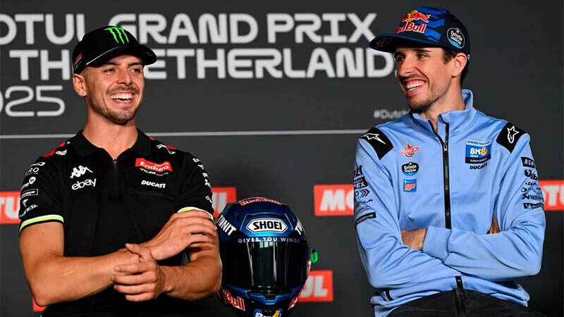 «KTM» подписала Алекса Маркеса и Ди Джанантонио на сезон MotoGP 2027 года