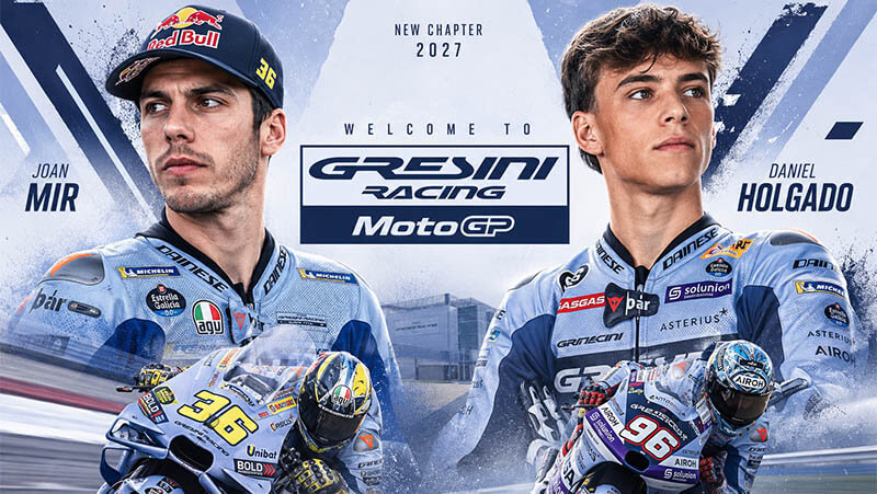 «Gresini Racing» заключила двухлетние контракты с Миром и Хольгадо на сезон MotoGP-2027