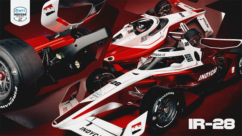 IndyCar представила дизайн нового болида для 2028 года