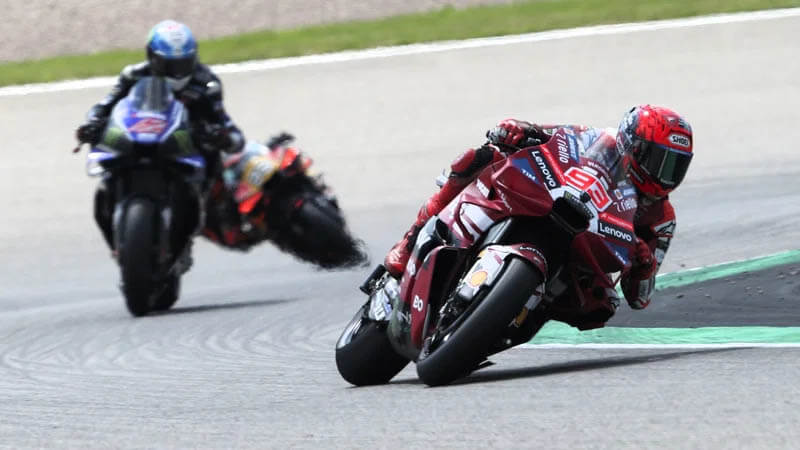Марк Маркес — быстрейший во второй тренировке MotoGP в Германии