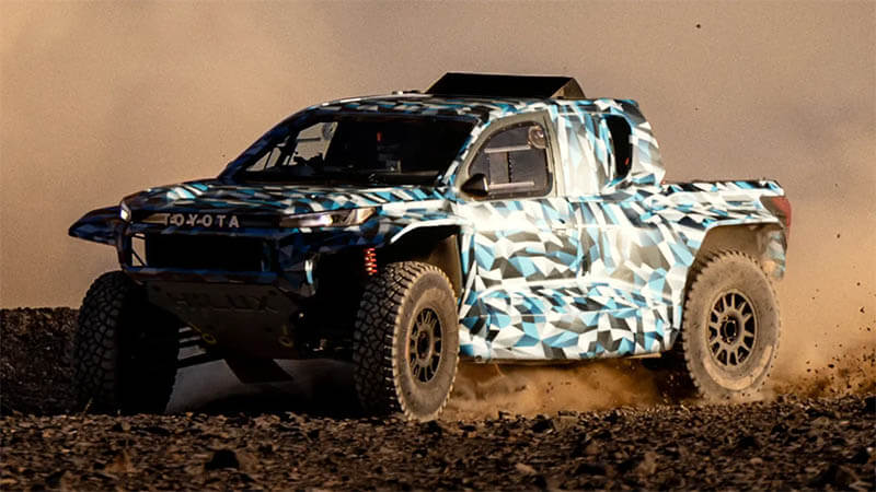 «Toyota» планирует выставить автомобиль на водороде на ралли Дакар в 2027 году