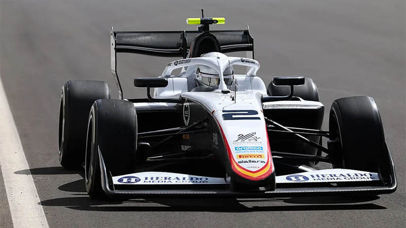 Ugo Ugochukwu Campos Racing f3 test madring