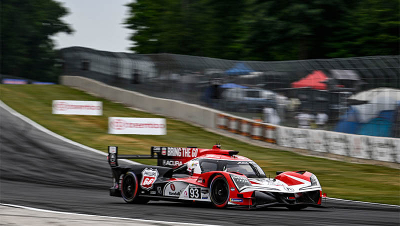 Йеллоли возглавит полный первый ряд для «Acura MSR» после квалификации IMSA на Road America