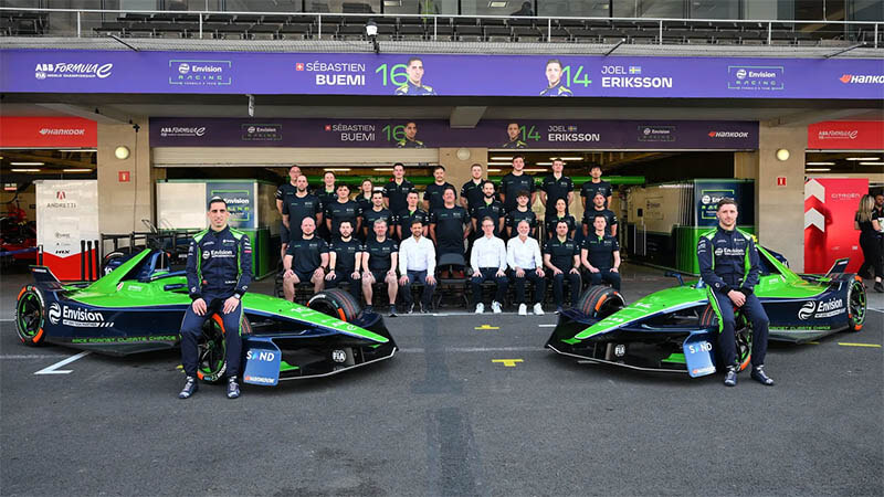 Буэми и Эрикссон покинут «Envision Racing» в Формуле Е