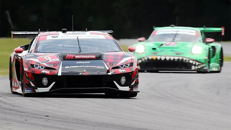 Кальдарелли завоевал первую поул-позицию для «Temerario GT3» в IMSA на трассе VIR