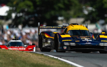 imsa road america race crash porsche penske aer cadillac