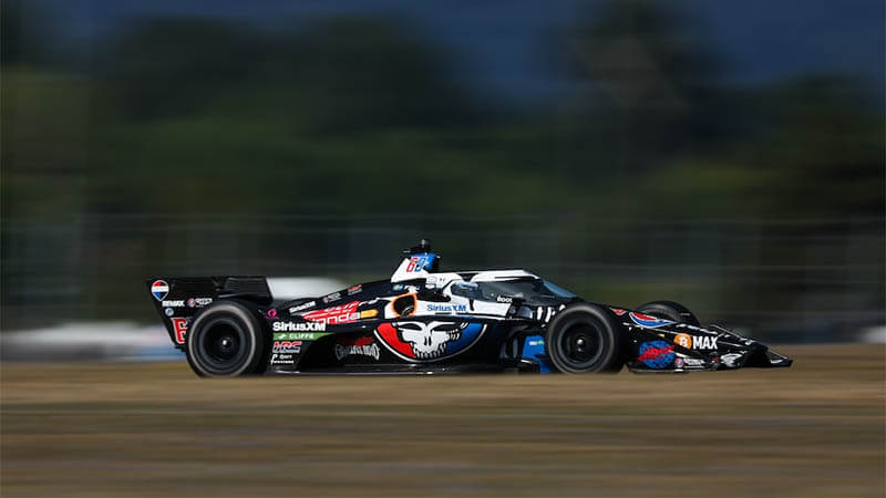 Розенквист вырвал поул для гонки IndyCar в Портленде, опередив Палоу на 0,018 секунды