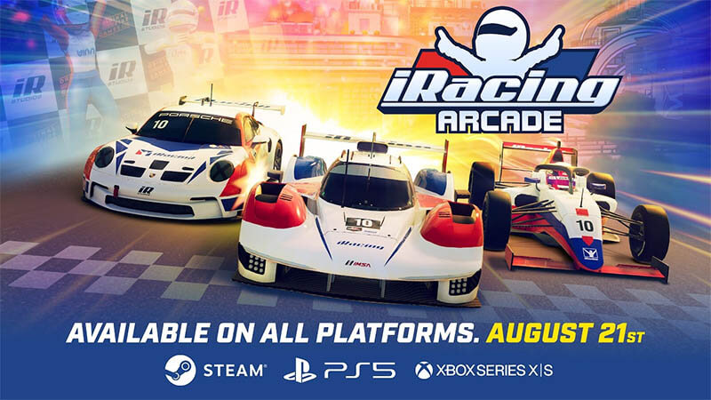 iRacing Arcade: теперь также на PS5 и Xbox Series X|S — крупное обновление контента для ПК