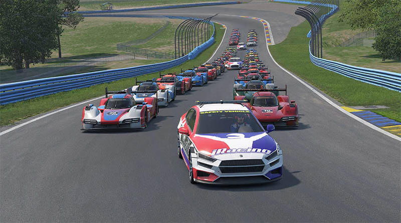 iracing new update 4 season imsa multiclass safety car