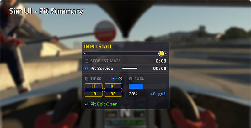 iracing new update 4 season ui pit stop