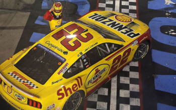 nascar logano penske richmond race