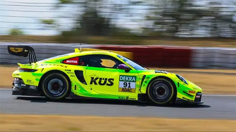 porsche manthey racing test sachsenring preining porsche manthey racing test sachsenring preining
