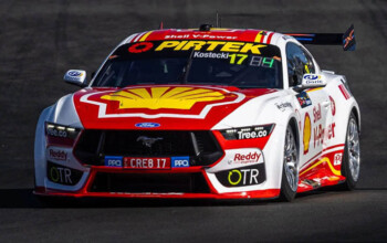 supercars ipswich race kostecki dick johnson racing