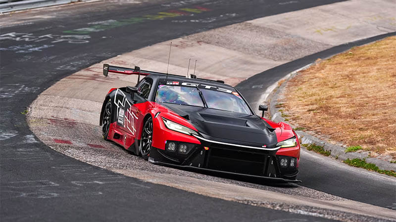Подробности тестов новой модели «Toyota GR GT3» на трассе Нордшляйфе