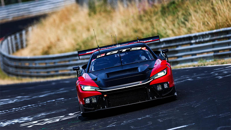 toyota gr gt3 test nurburgring3