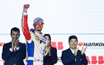 wehrlein porsche fe london eprix race