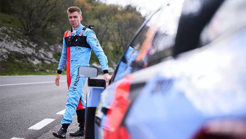 Пэддон обеспечил себе дополнительное участие в ралли WRC с «Hyundai»
