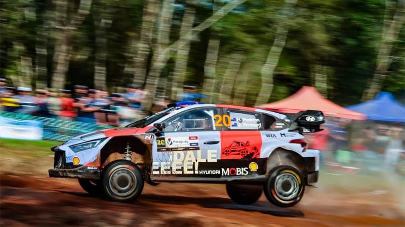 Пэддон ответил скептикам, завоевав подиум чемпионата мира FIA WRC в Парагвае
