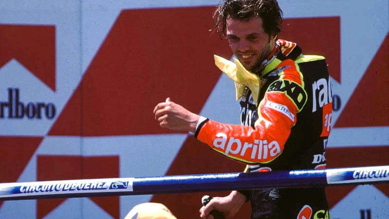 Итальянскую звезду включат в Зал славы MotoGP в Мизано